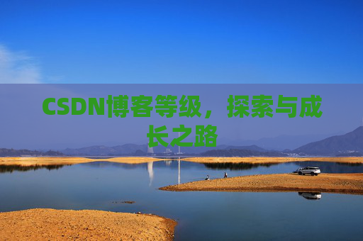 CSDN博客等级，探索与成长之路